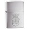 Zippo 2024 Zippo Brushed Chrome, Air Force Crest, Pewter Emblem ZIP-280AFC - alternate 1